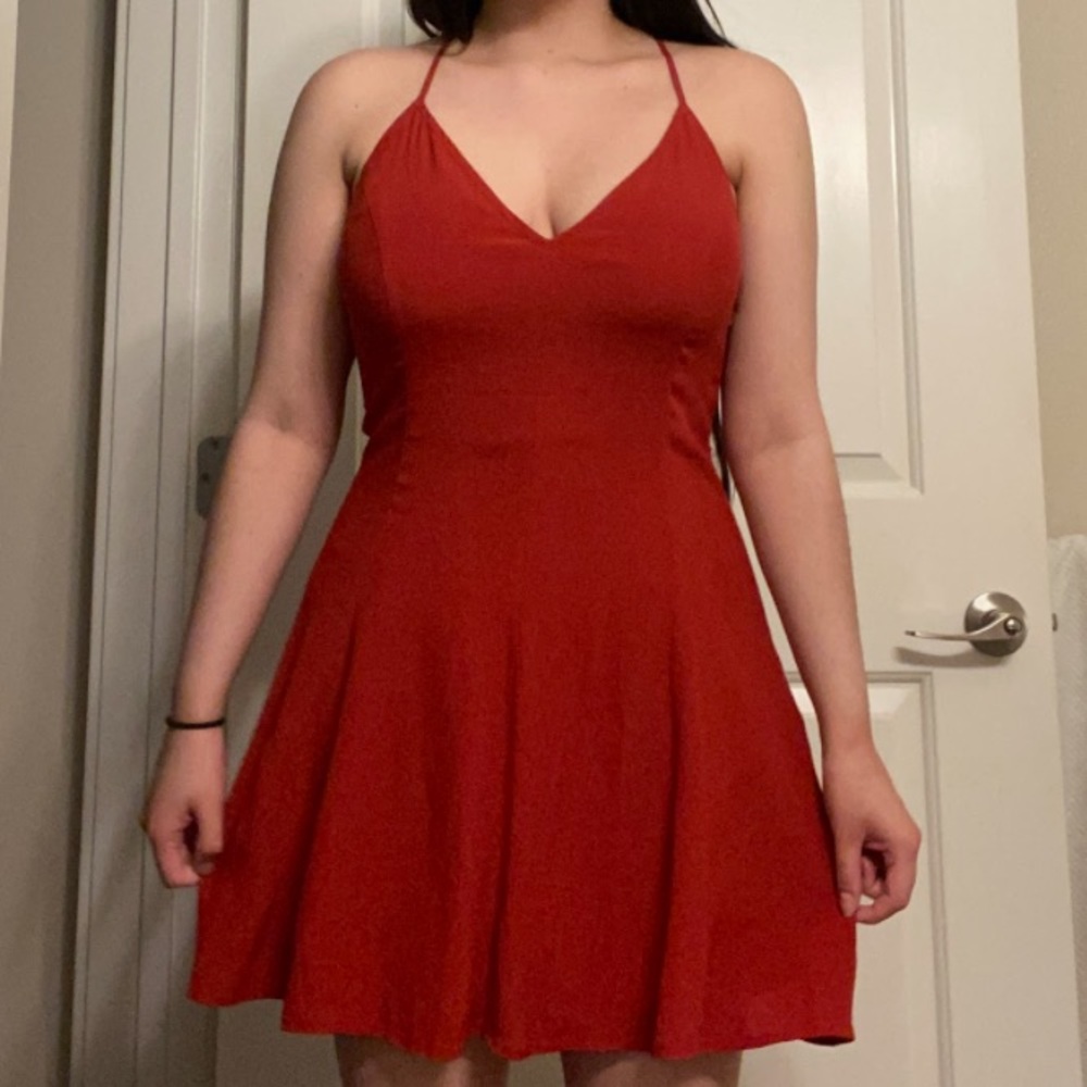 NWOT Forever 21 Burnt Orange Dress